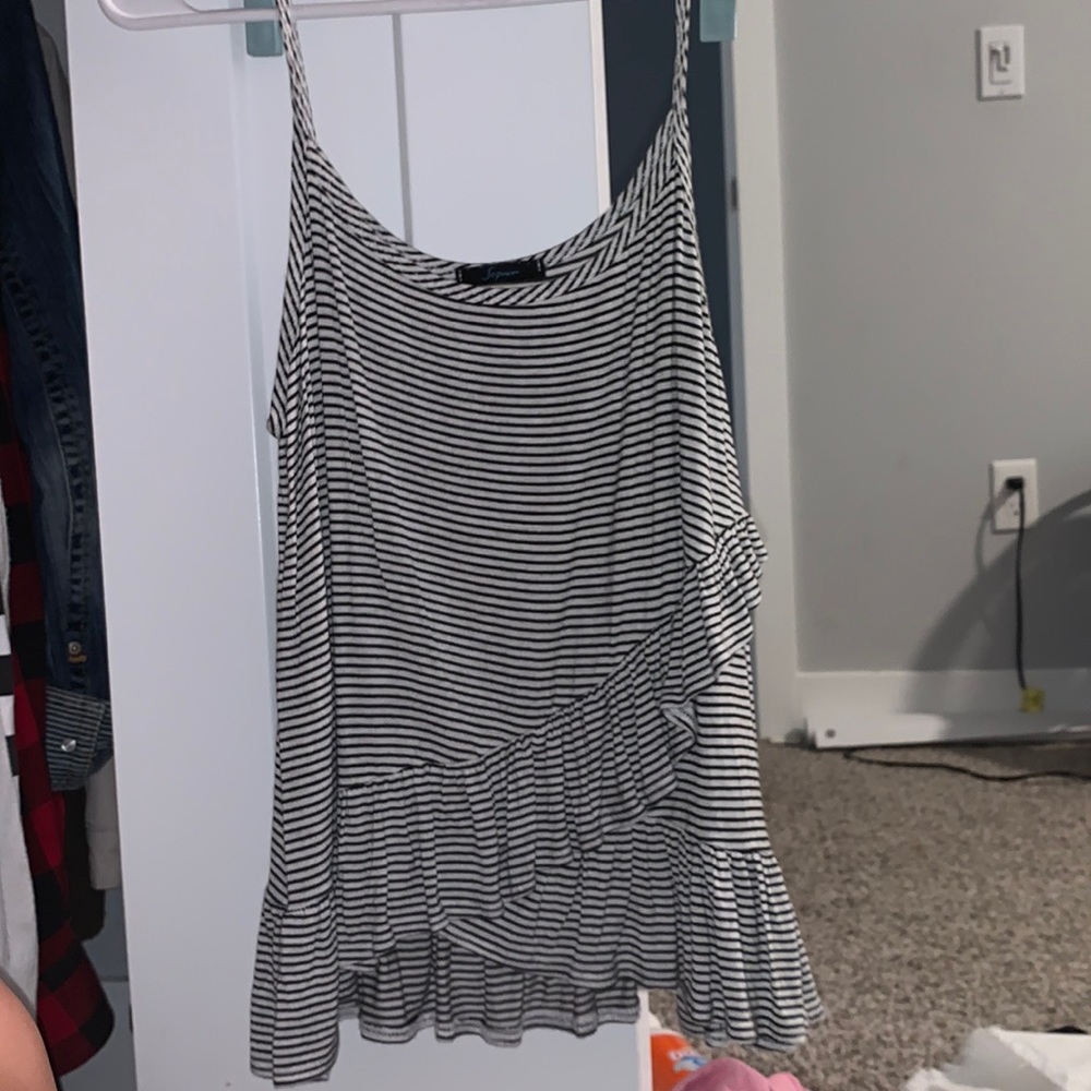 stripped tank top